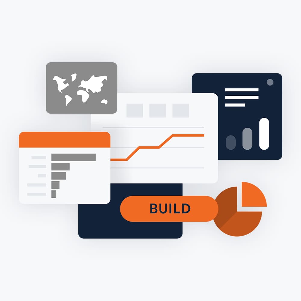 Dashboard representing building systems